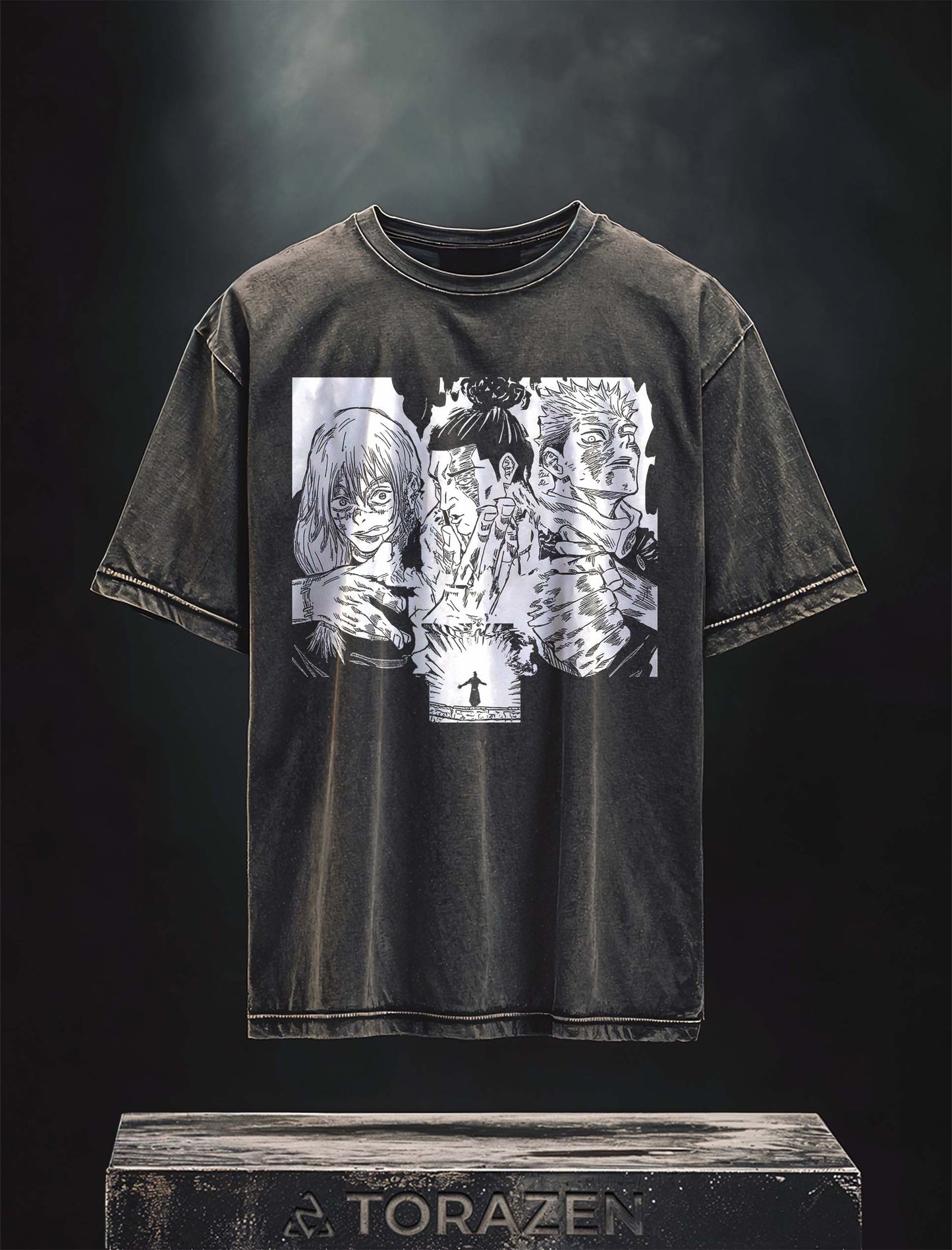 Black Flash 120 % Vintage-T-Shirt