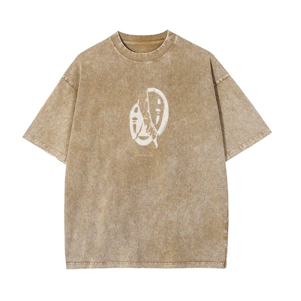 Vintage Oversized T-Shirt Herren|Spirited Away