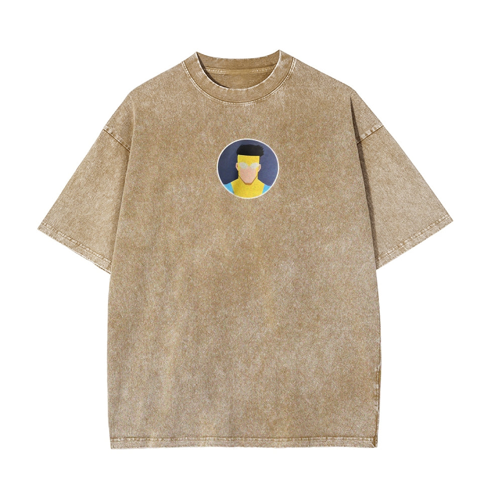 Vintage Oversized T-Shirt Herren Invincible