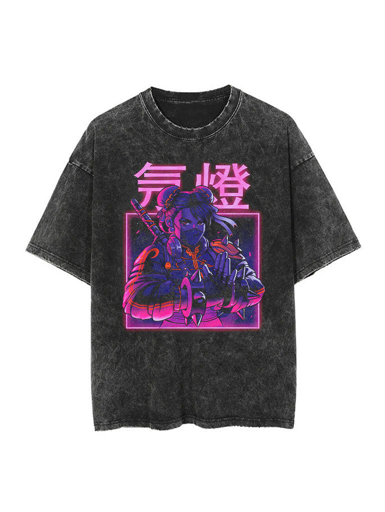 Chun Li Vintage-T-Shirt