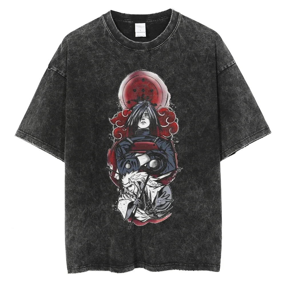 Naruto T-shirt - Anime Motiv Washed Vintage