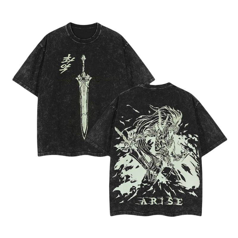 IGRIS SHIRT ACID WASH T-Shirt