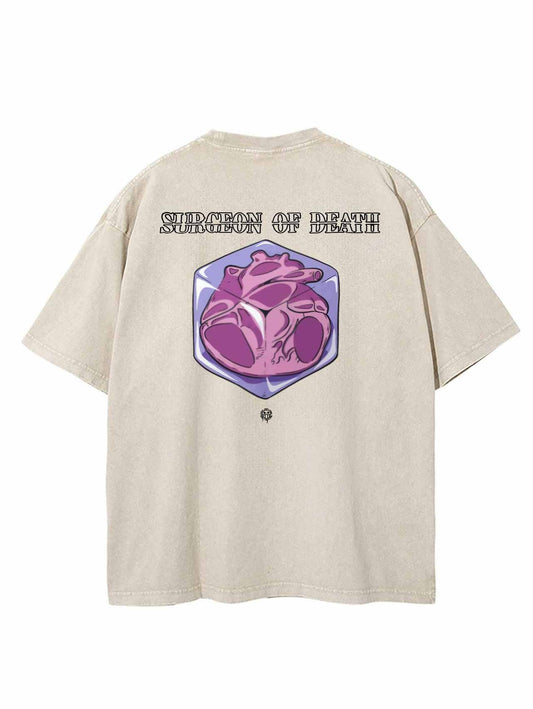 Death Surgeon besticktes Vintage-T-Shirt