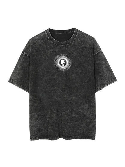 Ryuk x Light 2-seitiges Vintage-T-Shirt
