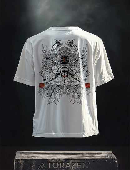 Makima Heartbound Chains Vintage T-Shirt