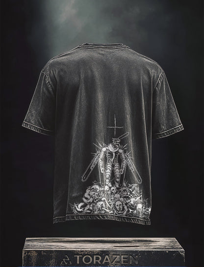 Denji Unleashed Vintage-T-Shirt