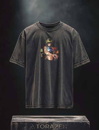 Vintage-T-Shirt „Maki Unyielding Strength“
