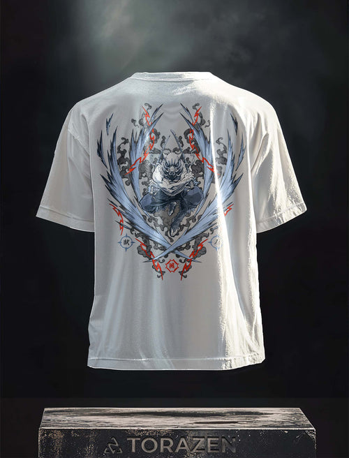 Vintage-T-Shirt „Inosuke Beast Breathing“