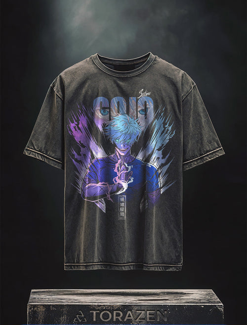 Gojo Satoru Limitless Vintage-T-Shirt