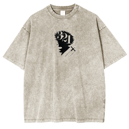 Cowboy Bebop Spike Spiegel Vintage T-Shirt (gewaschen)