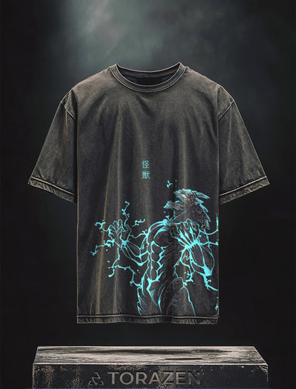 Honju Kaiju Fury Vintage-T-Shirt