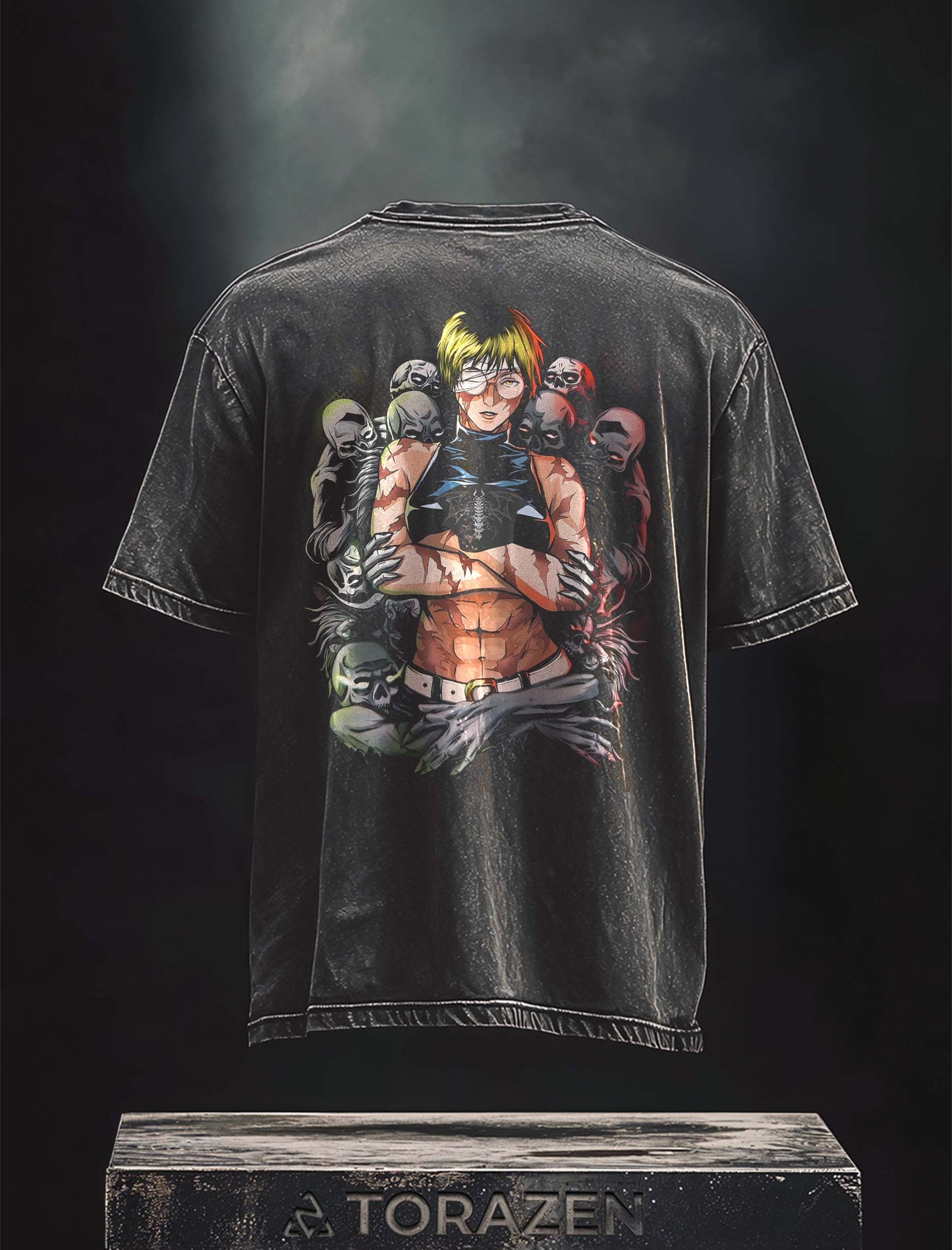 Vintage-T-Shirt „Maki Unyielding Strength“