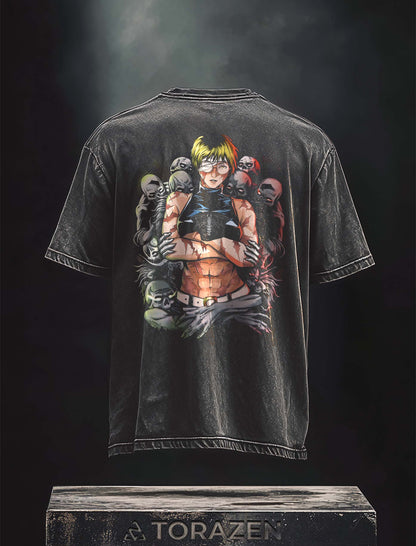 Vintage-T-Shirt „Maki Unyielding Strength“
