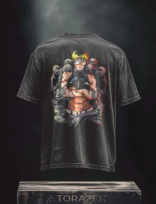 Vintage-T-Shirt „Maki Unyielding Strength“