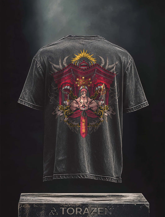 Sukuna's Domain of Malevolence Vintage-T-Shirt