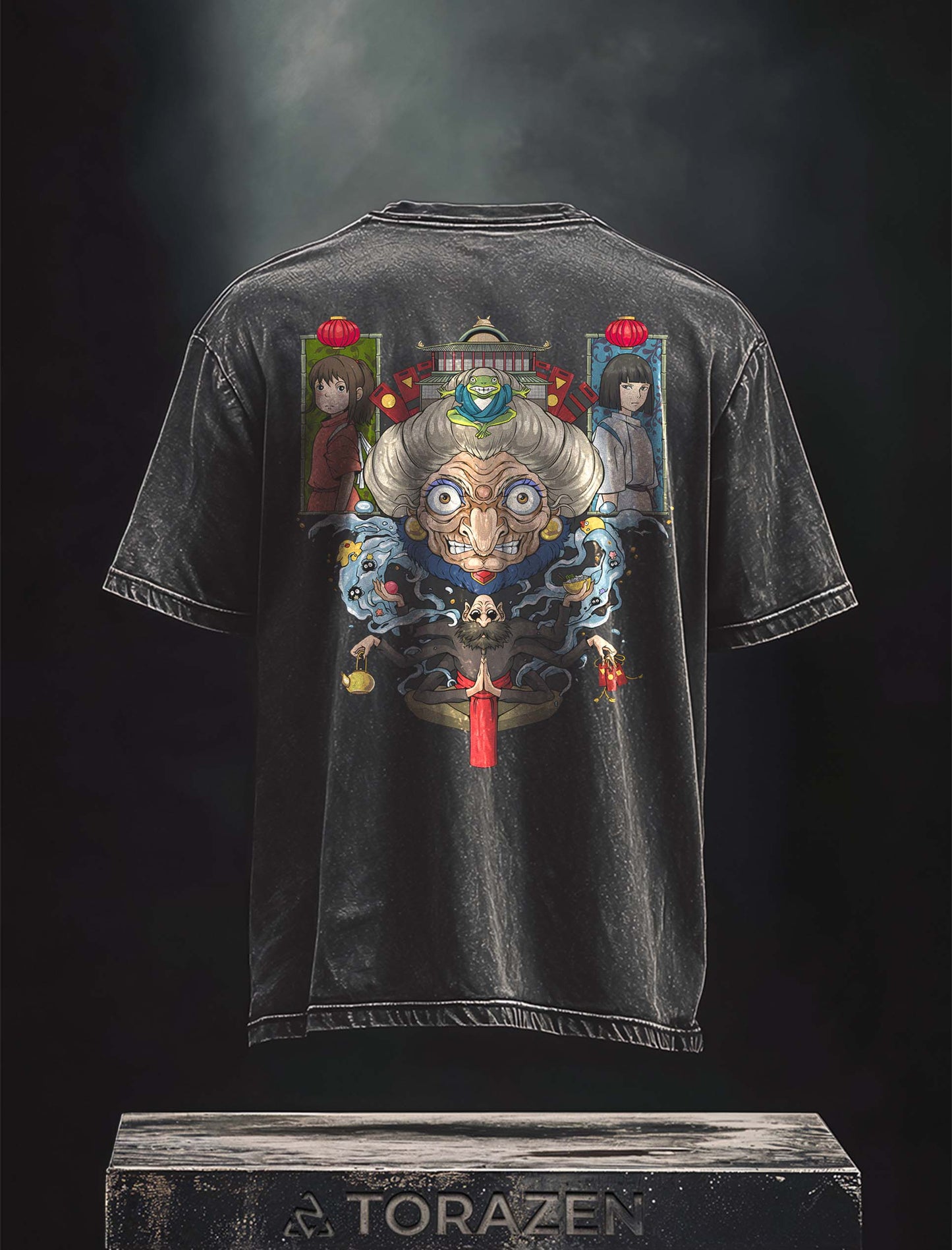 Vintage-T-Shirt „Spirited Away Journey“
