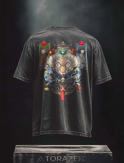 Vintage-T-Shirt „Spirited Away Journey“