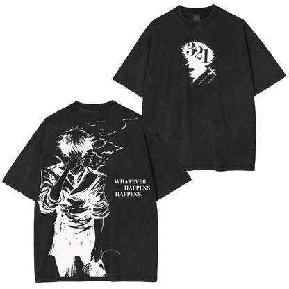 Cowboy Bebop Spike Spiegel Vintage T-Shirt (gewaschen)