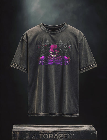 Griffith Crimson Elegance Vintage-T-Shirt