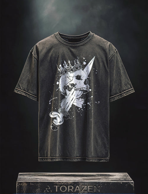 King Slayer Vintage-T-Shirt