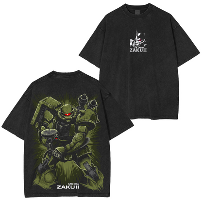Gundam RX-78 Mobile Suit Vintage Unisex Washed T-Shirt