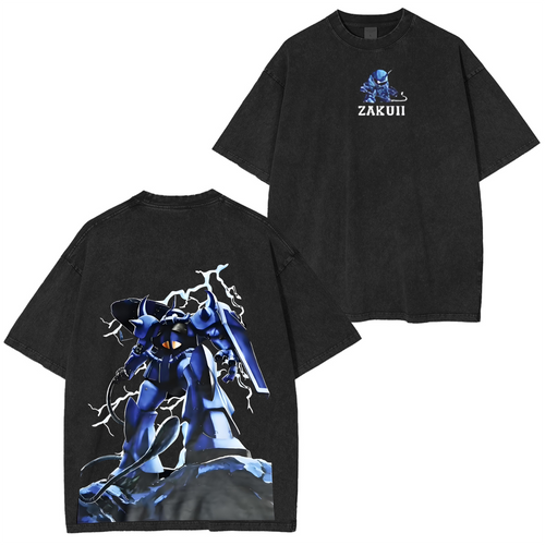Mobile Suit Gundam Vintage Unisex Washed T-Shirt