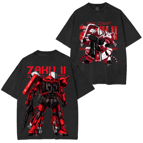 Gundam Vintage Unisex Washed T-Shirt
