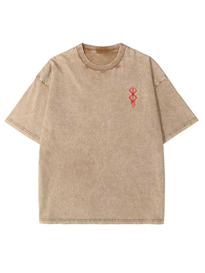 Sacrificial Brand Stickerei-T-Shirt
