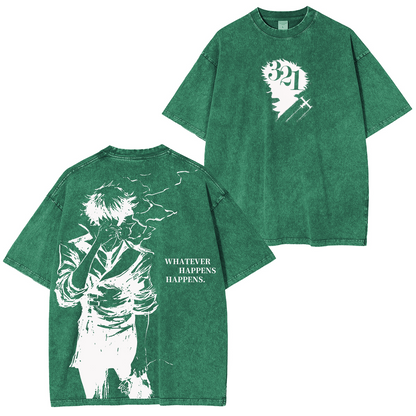 Cowboy Bebop Spike Spiegel Vintage T-Shirt (gewaschen)