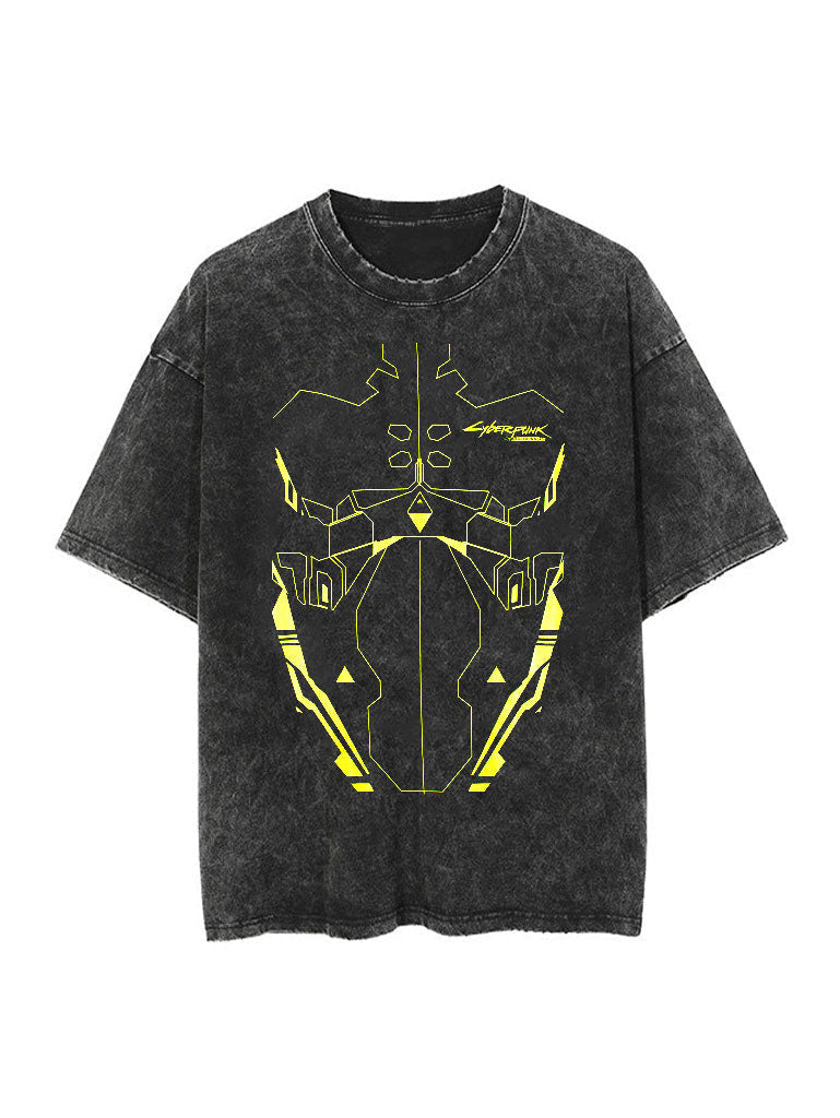 Sandevistan Speedware 2-seitiges Vintage T-Shirt