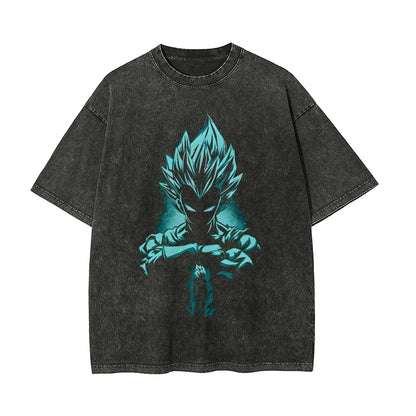 Goku Black Vintage T-Shirt Herren | Dragon Ball Super