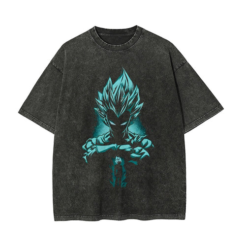 Goku Black Vintage T-Shirt Herren | Dragon Ball Super