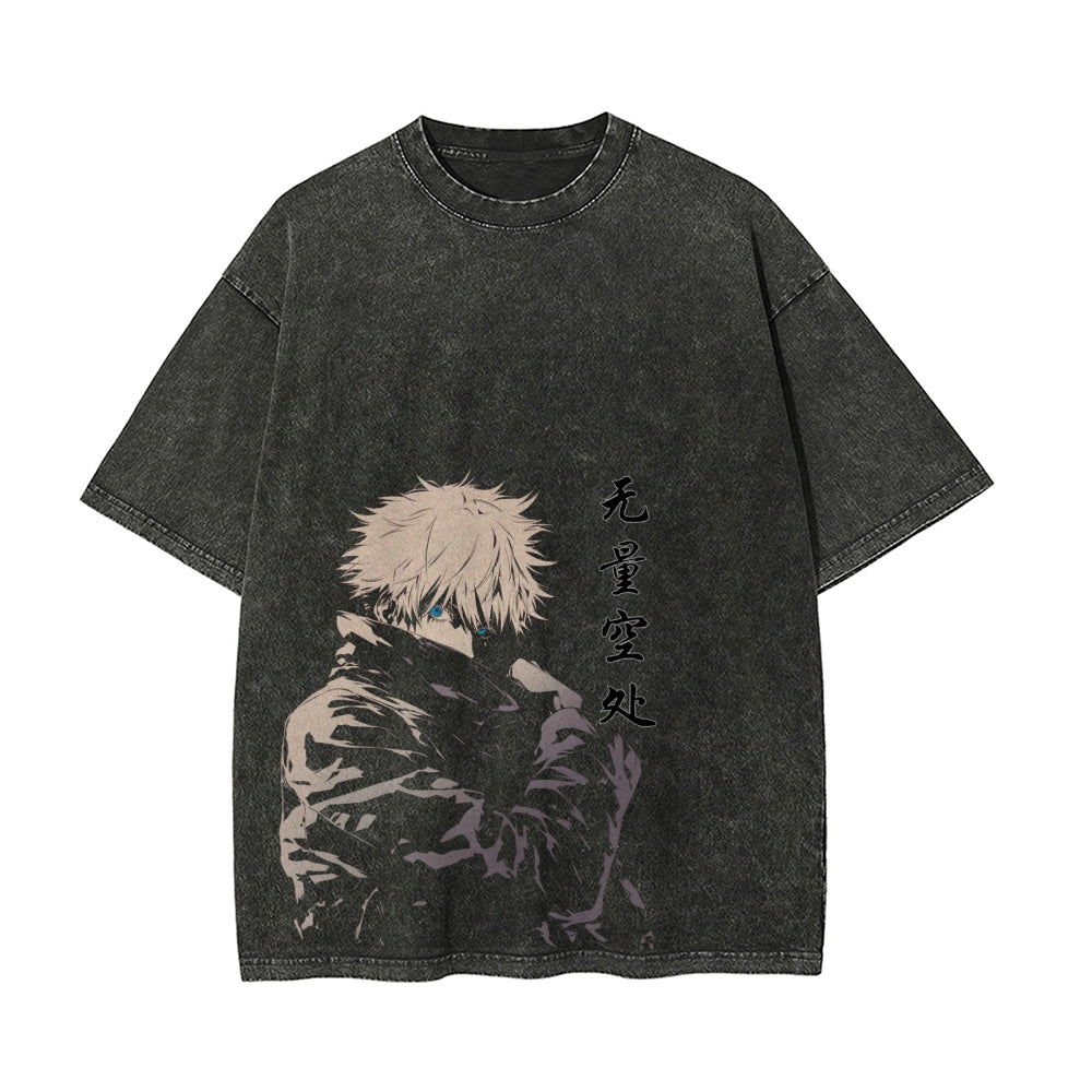 Gojo Vintage T-Shirt Herren | Jujutsu Kaisen