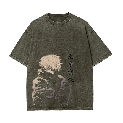 Gojo Vintage T-Shirt Herren | Jujutsu Kaisen