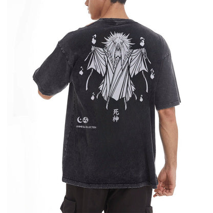 Bleach  Vintage Oversized T-Shirt Herren | Naruto