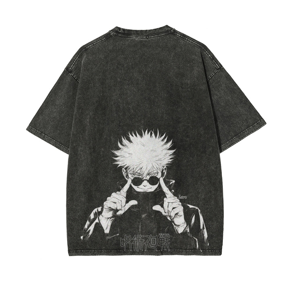 Gojo Vintage T-Shirt Herren | Jujutsu Kaisen