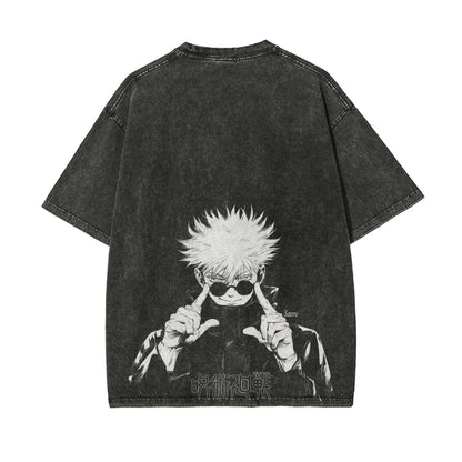 Gojo Vintage T-Shirt Herren | Jujutsu Kaisen