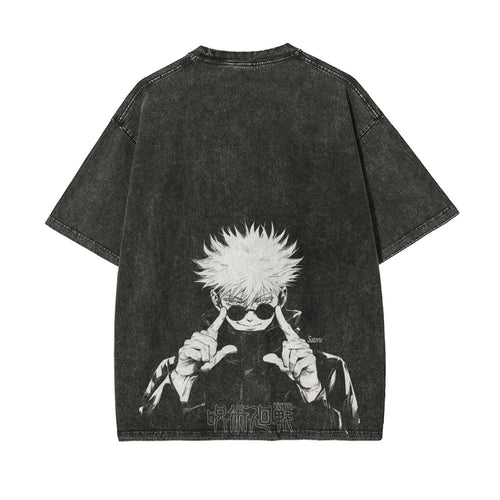 Gojo Vintage T-Shirt Herren | Jujutsu Kaisen