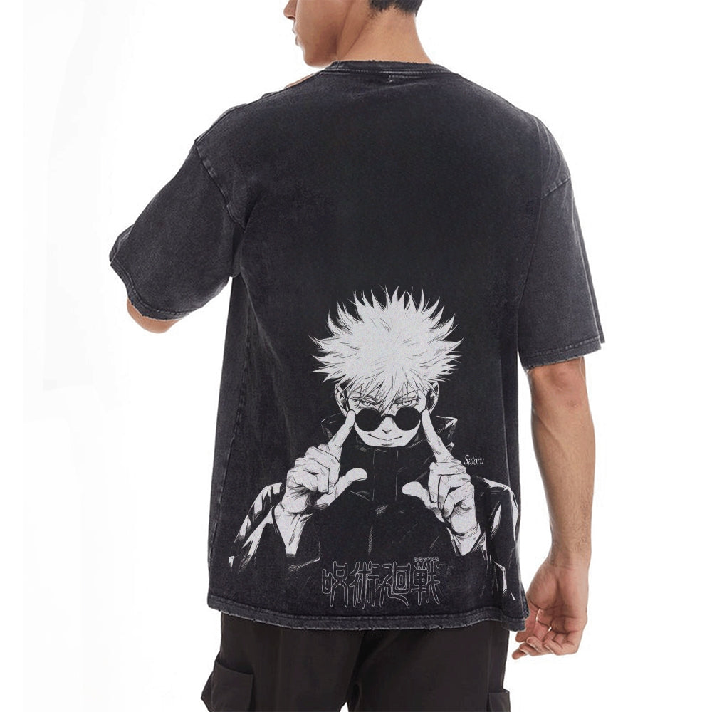 Gojo Vintage T-Shirt Herren | Jujutsu Kaisen