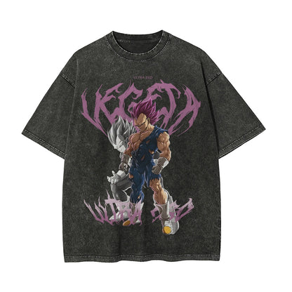 VEGETA ULTRA EGO VINTAGE  T-Shirt Herren | Dragon Ball Super