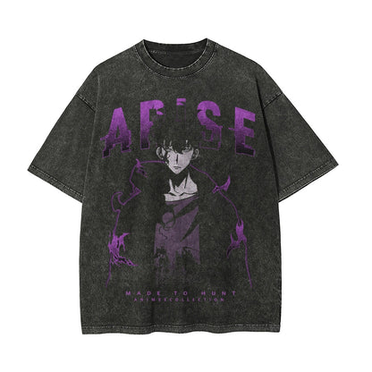 Arise Vintage T-Shirt Herren | Solo Leveling