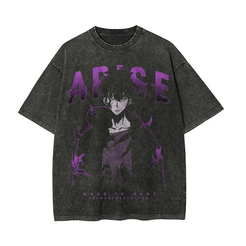 Arise Vintage T-Shirt Herren | Solo Leveling