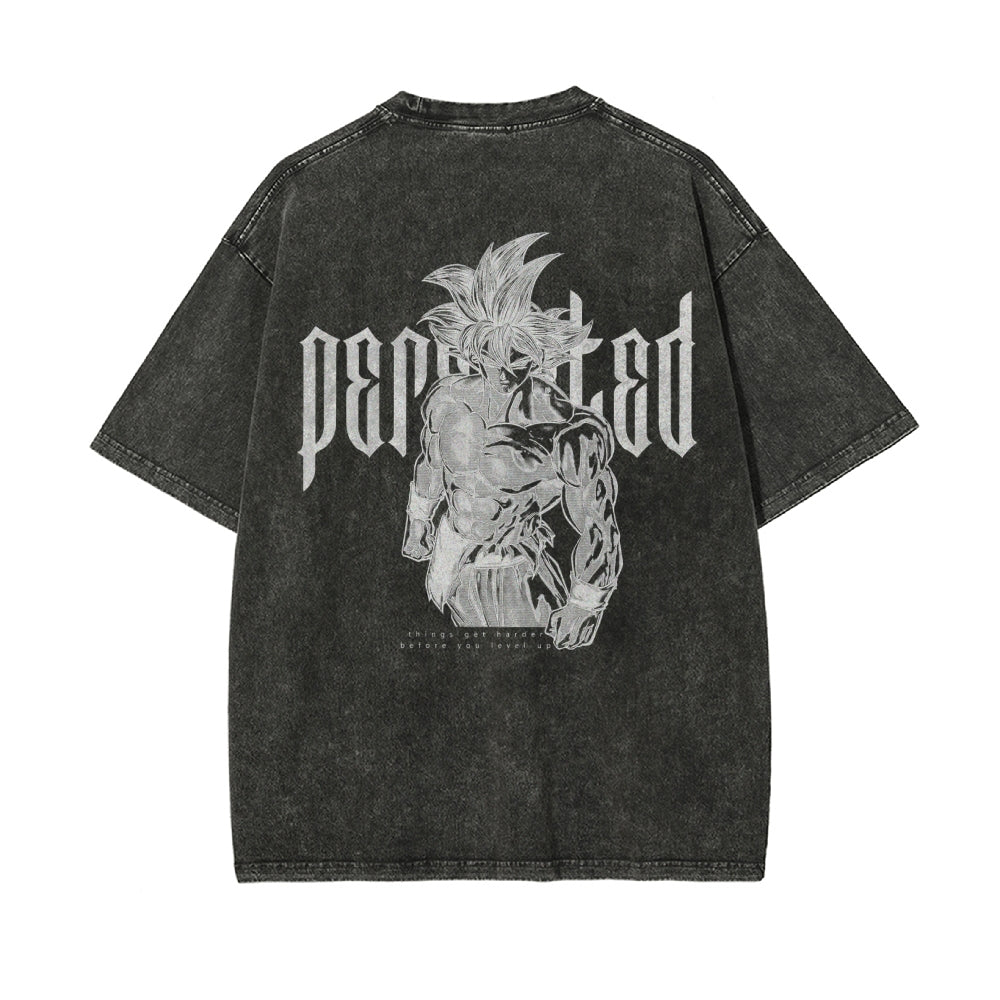 Goku Perfected Vintage T-Shirt Herren | Dragon Ball Super
