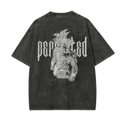 Goku Perfected Vintage T-Shirt Herren | Dragon Ball Super