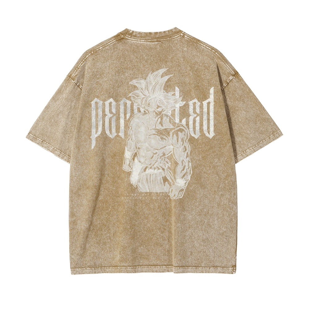 Goku Perfected Vintage T-Shirt Herren | Dragon Ball Super