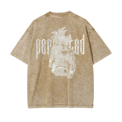 Goku Perfected Vintage T-Shirt Herren | Dragon Ball Super