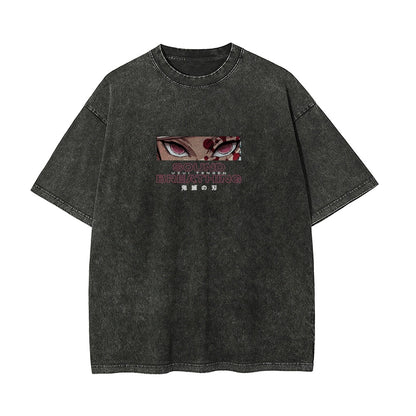 OG Tengen Uzui Vintage Oversized T-Shirt Herren | Demon Slayer