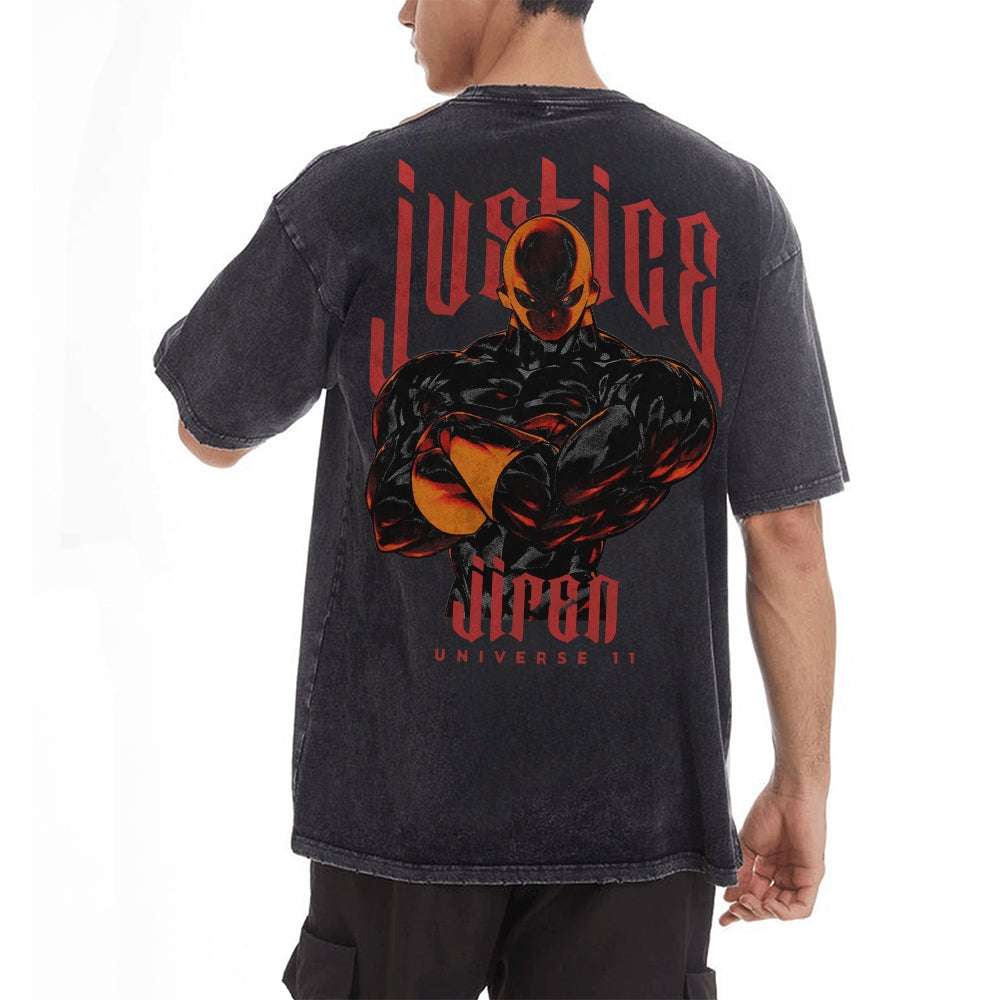 Jiren Vintage T-Shirt Herren | Dragon Ball Super