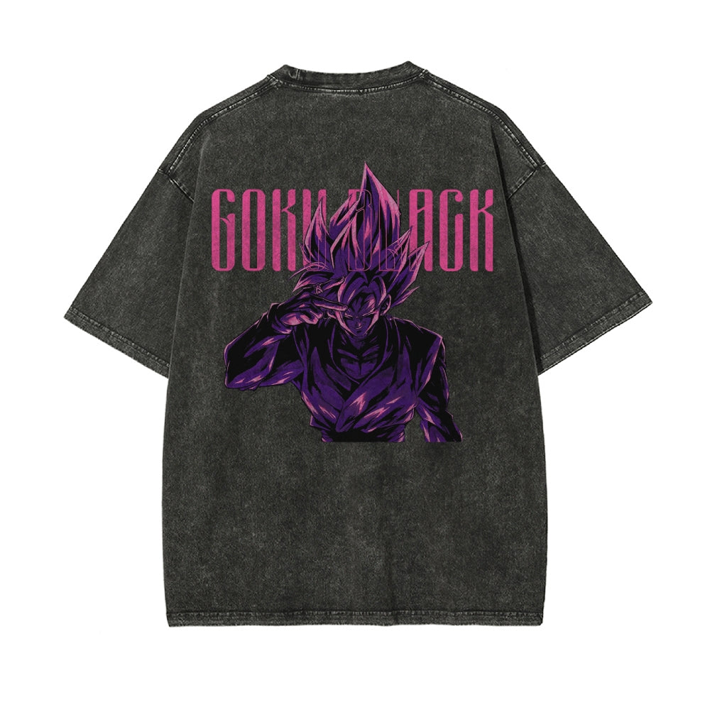 Goku Black Vintage T-Shirt Herren | Dragon Ball Super