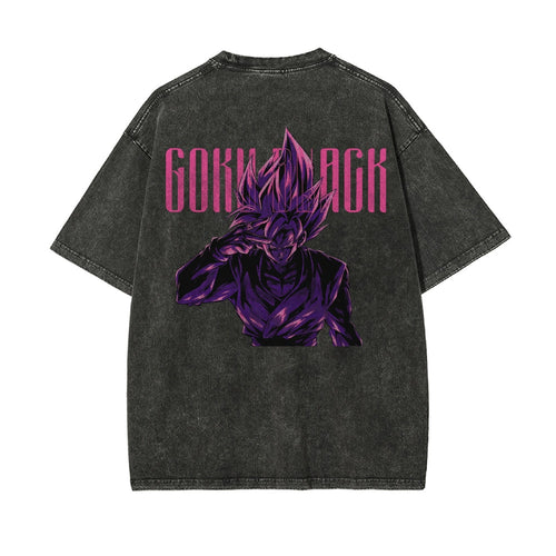 Goku Black Vintage T-Shirt Herren | Dragon Ball Super